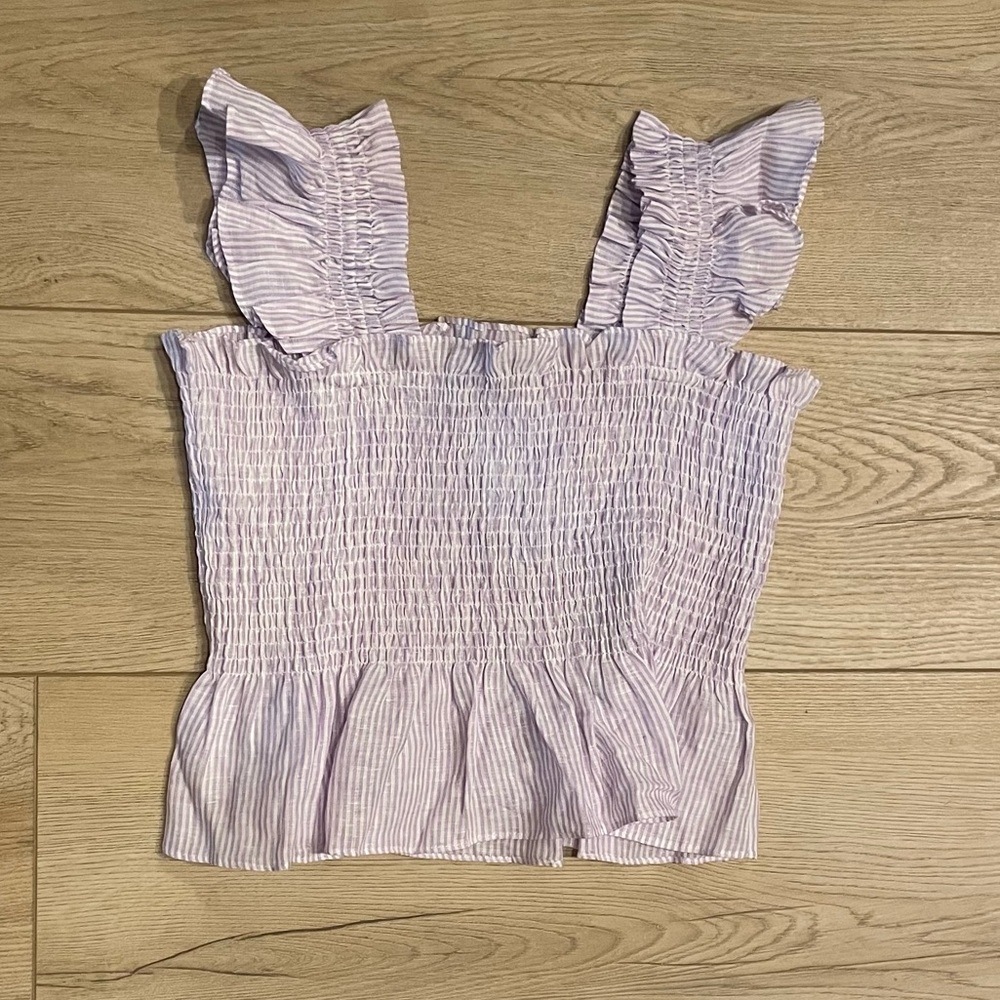 Hill House Lilac Stripe Nap Blouse